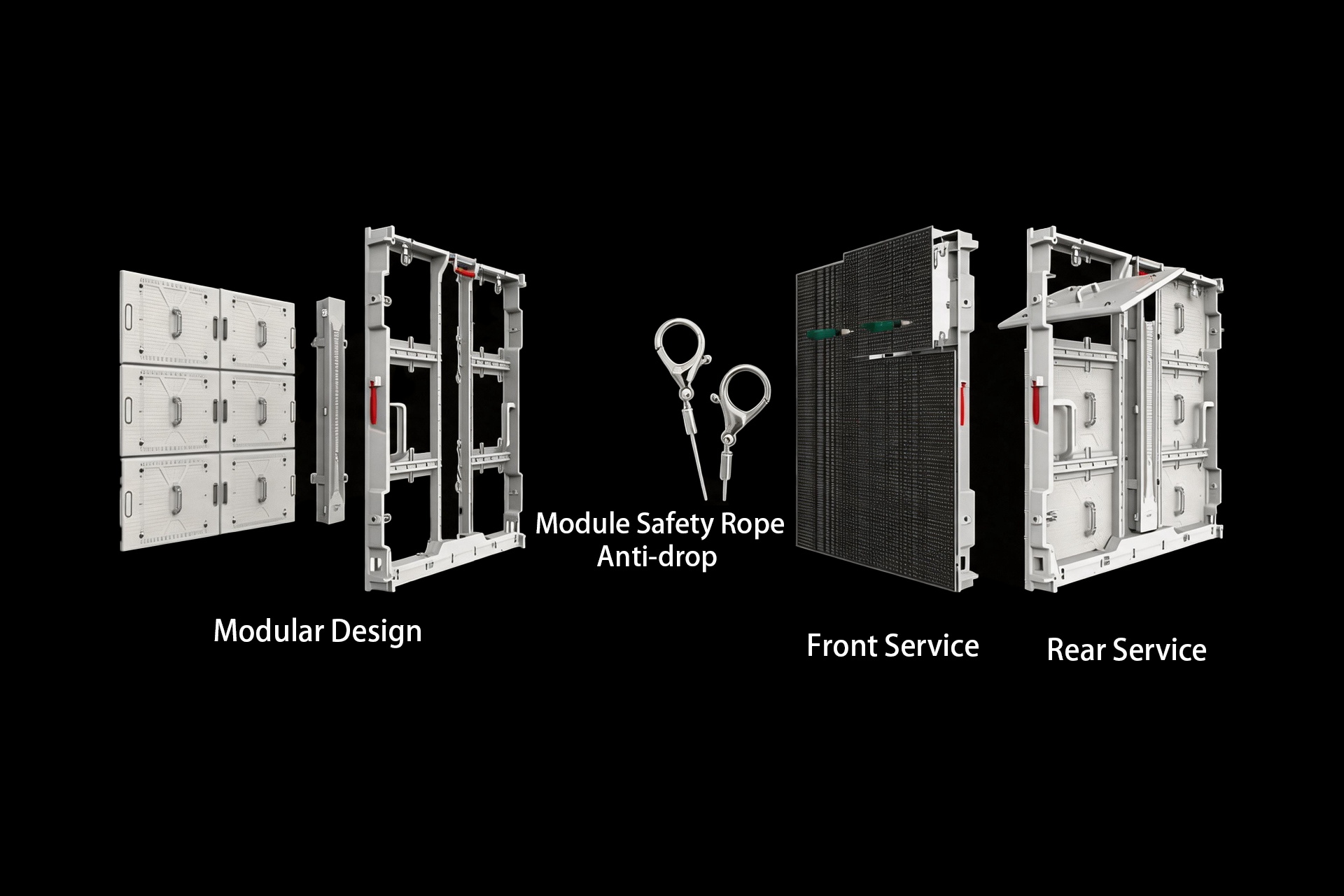 COB LED Broadcast Studio Virtual Production