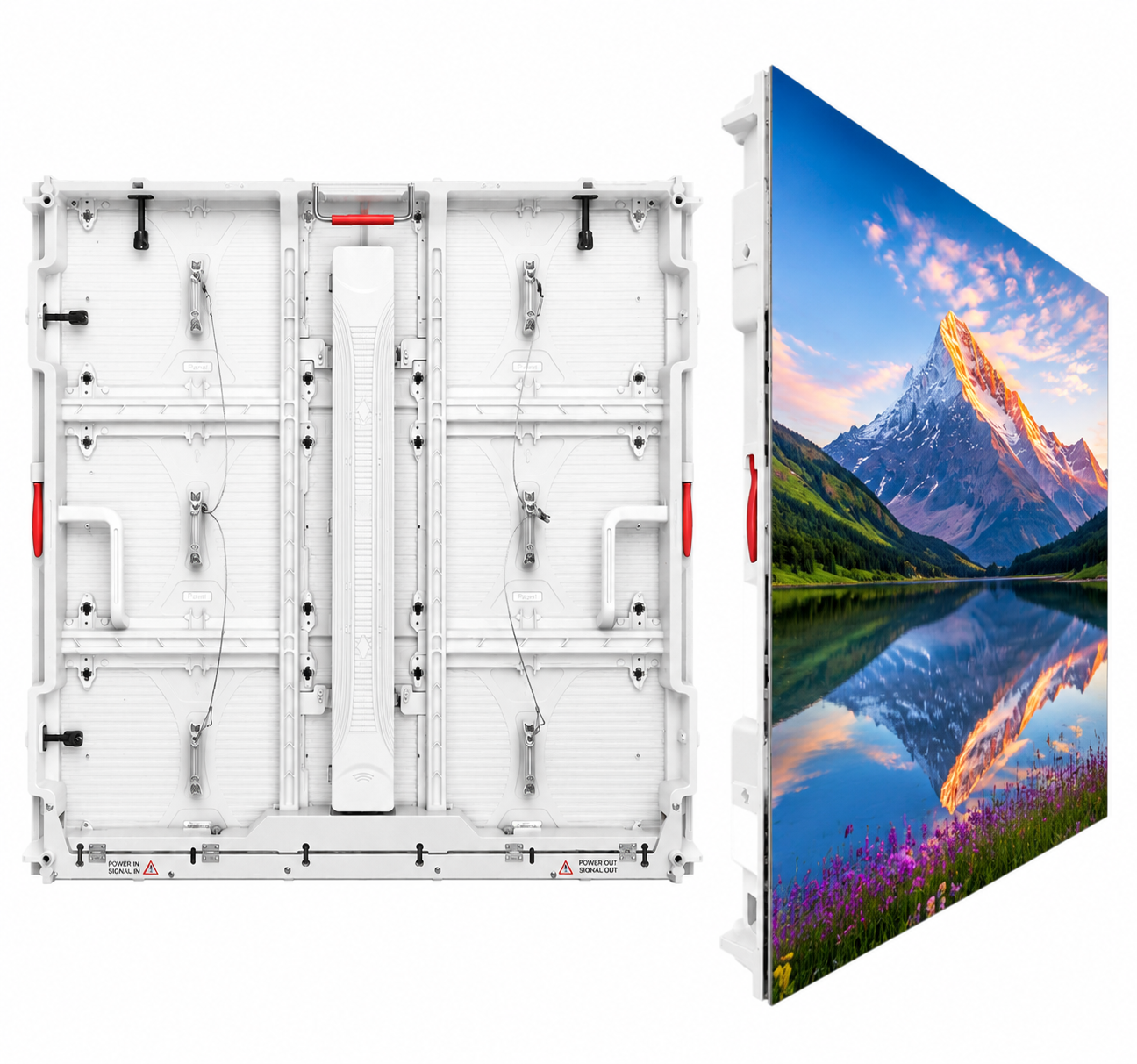 960×960mm Outdoor Advertising LED Display | 10000nit High Brightness DOOH Screen with IP66 Protection
